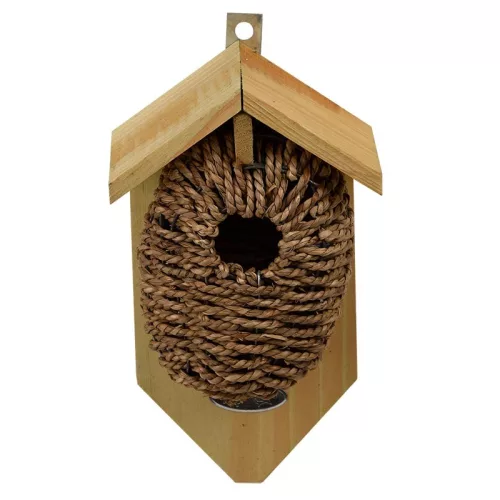 Madárház tengeri fűből, 26 cm