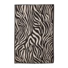 Zebra mintás kétoldalú kültéri szőnyeg, 242 x 150 cm