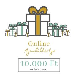 Online ajándékkártya 10 000 Ft értékben