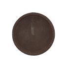 Terrakotta virágcserép alátét, sötétbarna, 9 cm átmérőjű