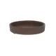 Terrakotta virágcserép alátét, sötétbarna, 12 cm átmérőjű