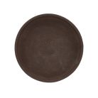 Terrakotta virágcserép alátét, sötétbarna, 15 cm átmérőjű