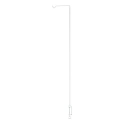Asztalra szerelhető akasztós állvány, 112 cm