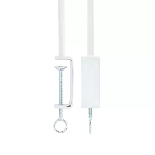 Asztalra szerelhető akasztós állvány, 112 cm
