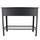 Fém magaságyás, antracit szürke, 100 cm