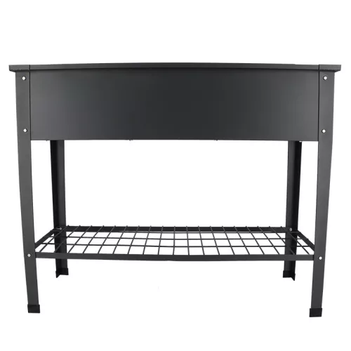 Fém magaságyás, antracit szürke, 100 cm
