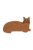 Macska alakú kókuszrost lábtörlő, 75 x 45 cm