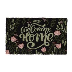 Welcome home feliratos kókuszrost lábtörlő, 75 x 45 cm