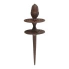 Öntöttvas locsolótömlő vezető, 32 cm, A