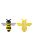Méhecskés hőmérő, 22 x 21 cm