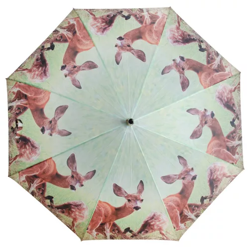 Őzikés esernyő, 120 cm átmérőjű