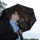 Csillagos égbolt esernyő, 81 cm átmérőjű