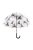 Cinegés átlátszó esernyő, 81 cm átmérőjű