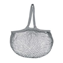 Vállra akasztható retró táska, szürke