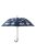 Esőre színváltós felhő mintás esernyő, 116,5 cm átmérőjű