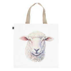 Bárányos bevásárló táska, bárány, 40 x 40 cm