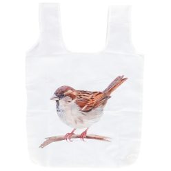 Verebes összehajtható bevásárló táska, 36 x 36 cm