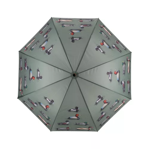 Vadkacsás esernyő, zöld, 120 cm átmérőjű
