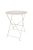 Összecsukható bisztró asztal, bézs színű, 70 cm