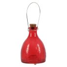 Üveg darázscsapda, 14 cm, piros