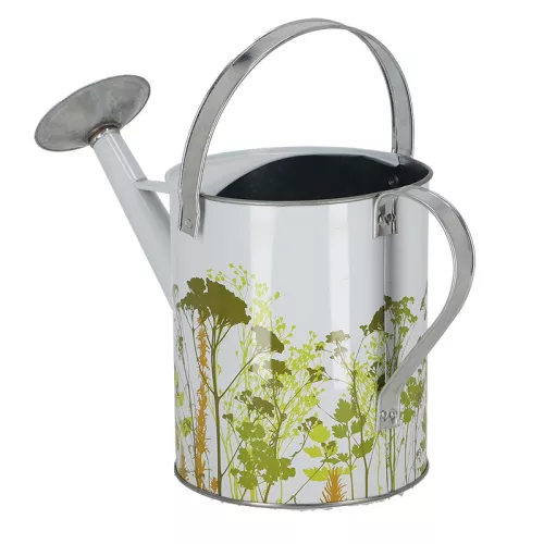 Mezei virág mintás cink locsolókanna, 5 literes