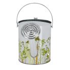 Mezei virág mintás cink locsolókanna, 5 literes