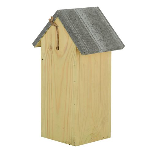 Pillangó faház, cink tetővel, 32 cm