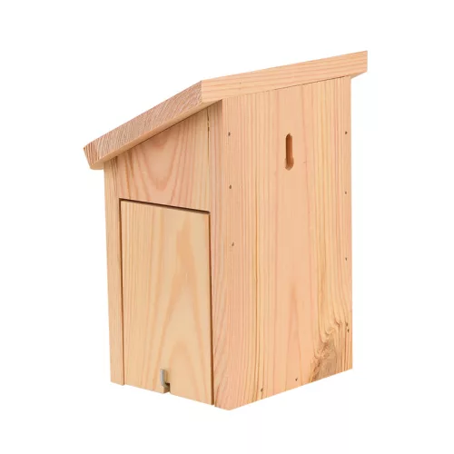 Pillangó ház narancssárga színű tetővel, pillangó mintával, 15 x 20 cm