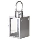 Falra szerelhető fémből készült lámpás, 14 x 23 cm