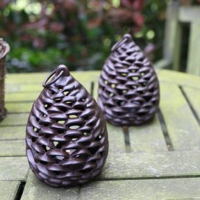 Öntöttvas gyertyatartó