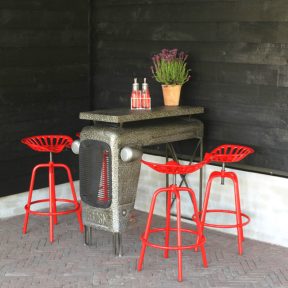 Öntöttvas kerti bútor