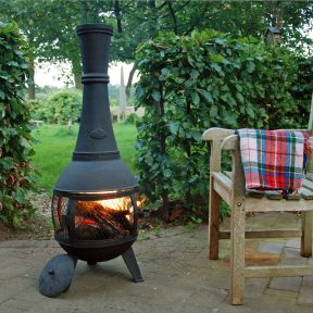 Öntöttvas teraszfűtés, öntöttvas kályha