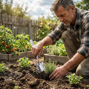 Kézi ásók, gereblyék, villák