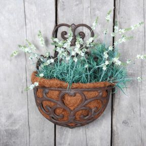 Öntöttvas virágtartó