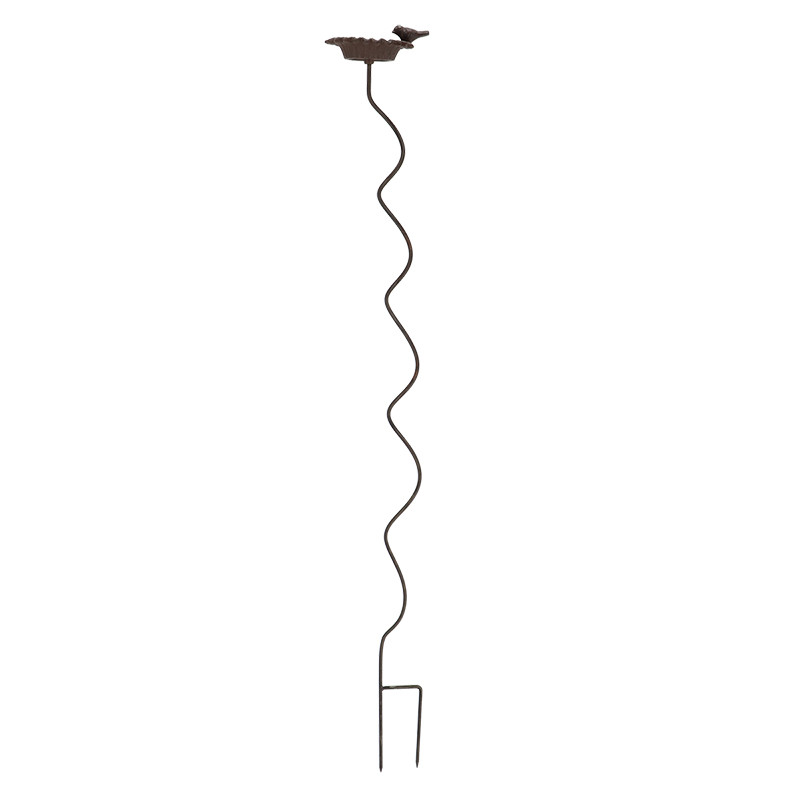 Öntöttvas madáritató, növényfuttatóval, 128 cm