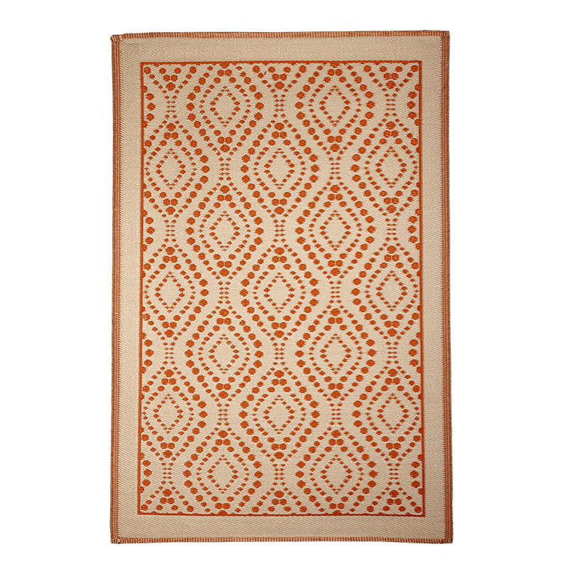 "Sivatagi álom" kétoldalú kültéri szőnyeg, rozsdavörös, 186 x 119 cm